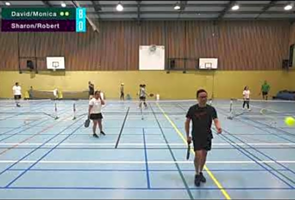 Pickleball Matches Recorded 25 November 2024 (Monday) at WCC