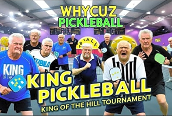 Pickleball King of the Hill Tournament Match # 4