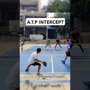 A.T.P Intercept! #pickleball #shorts #vital