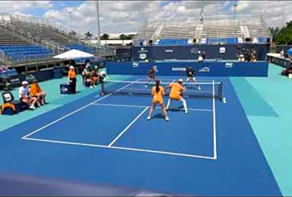 Major League Pickleball Showcase at the Miami Open Tennis 2024. Semifinals &amp; Finals day