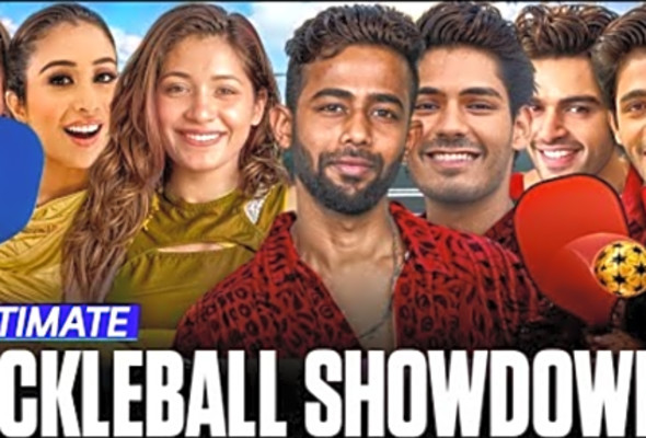Pickleball Tournament w SPLITSVILLA GANG ft SAKSTIN, RISHYA, KASHVI &amp; Digvijay