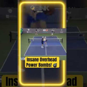 Triple Overhead Slams to Victory! - Trending Now #pickleball #pickleball...