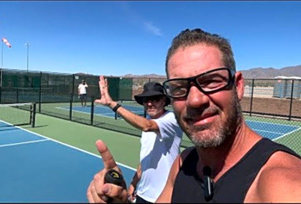 Another New Grip Afternoon Pickleball Drill Session in Lake Havasu