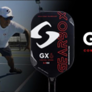 GX6 Control 8.5oz Pickleball Paddle - All Technology, Every Shot - Gearb...