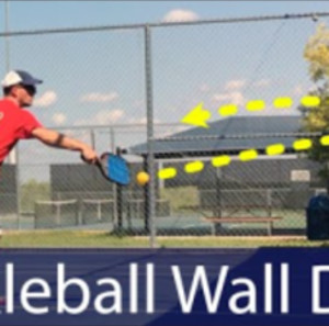 Pickleball Wall Drills for You to Practice