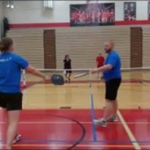 Coon Rapids, MN mixed 3.5 gold medal match. Game 2. Pickleball tournament