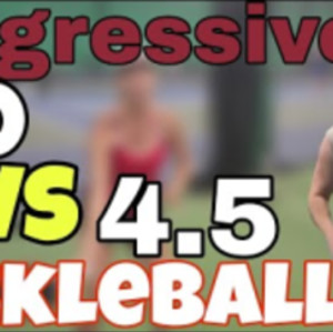 Aggressive 5.0 vs 4.5 Pickleball Men&#039;s Doubles