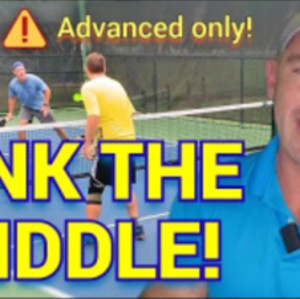 5 Reasons WHY You Need to Dink to the Middle in Pickleball