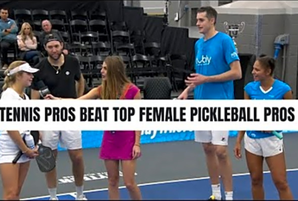 Jack Sock/John Isner vs Anna Leigh Waters/Jessie Irvine