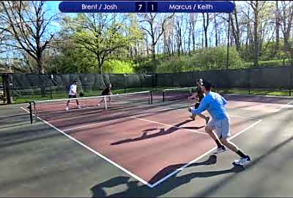 Brent and Josh vs. Marcus and Keith - 4.0 Pickleball Match