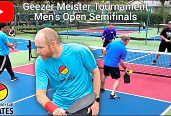 Geezer Meister Tournament Men&#039;s Open Semifinals