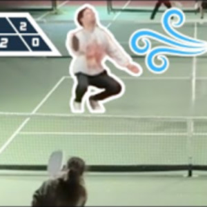 Playing Pickleball Against the Wind - 3.5 Mixed Doubles Pickleball Match