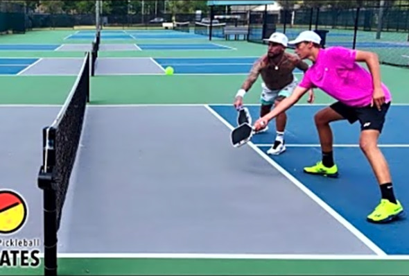 Amateurs Play Pickleball with Tyson McGuffin