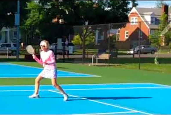 Demo Video: Pickleball 3rd Shot Drive, Ann Carney