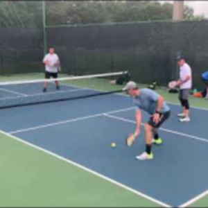 Advanced, 4.5 Pickleball Men&#039;s Doubles rec game