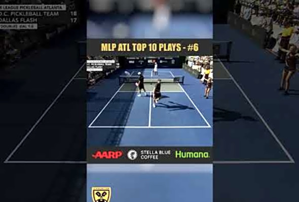 #6 Top Play - MLP ATL #sports #highlights #pickleball #clips #shorts