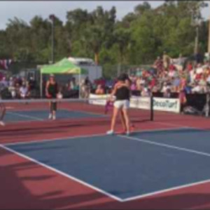 Final Point - Women&#039;s Doubles Pro Gold Medal Match at US Open Pickleball...