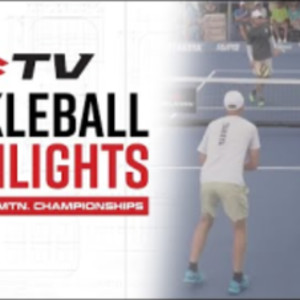 Matt Wright&#039;s Perfect Drop Pickleball Highlight - 2021 PPA Rocky Mtn. Ch...