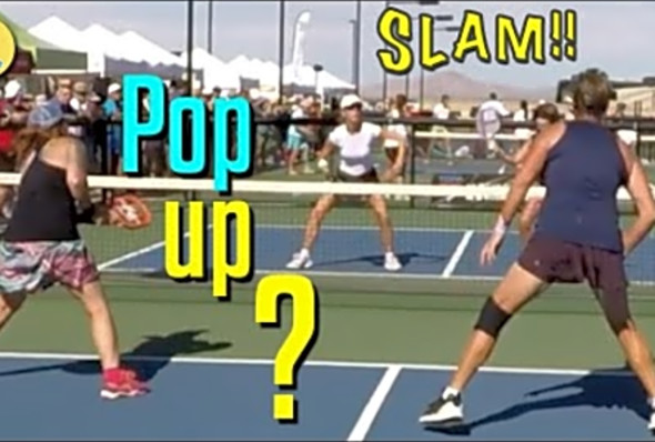 Pickleball Point Breakdown - Learn to Avoid the Pickleball Pop Up