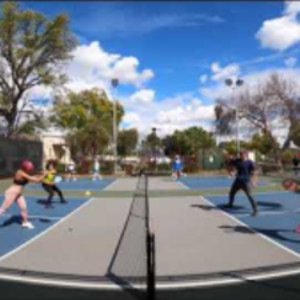 Oldie but Goodie Pickleball Rec 5.0 Jessie Irvine Christine McGrath Jeff...