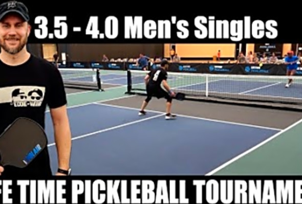 3.5 to 4.0 Men&#039;s Singles Pickleball Tournament - Life Time Canton Pickleball