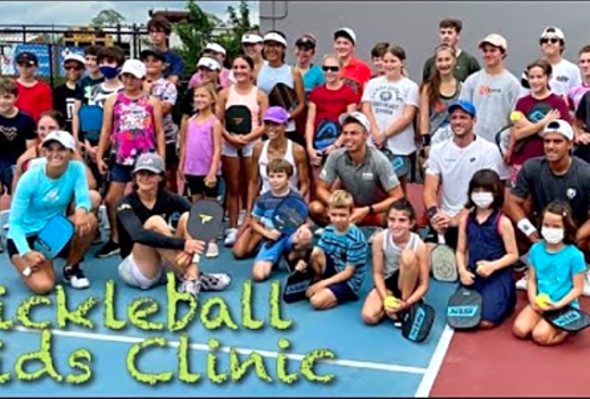 Simone&#039;s Pickleball Kid&#039;s Clinic