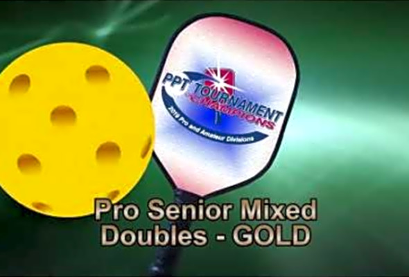 2019 Tournament of Champions Senior Mixed Doubles Pro Gold Medal Match