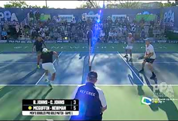 EVERY ERNE: Pickleball Highlights - PPA Newport Beach Doubles Shootout - Men&#039;s Dubs