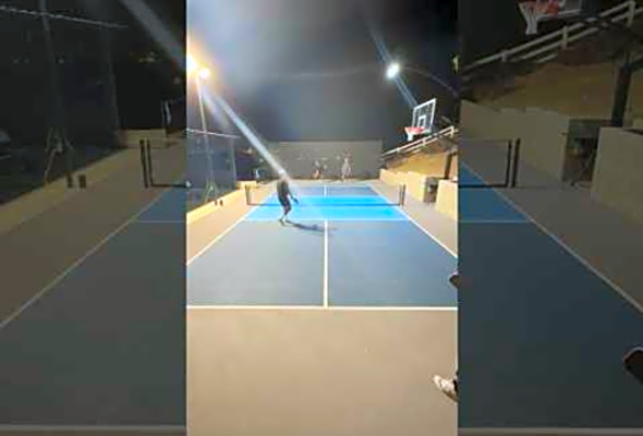 Patient Pickleball Point  #pickleball #picklrba #pickleballhighlights #tennis #paddlesport #shorts