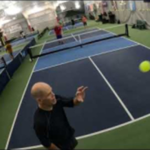 League Night 4, Match 3 Game 2, Lee &amp; Matt vs. Lee &amp; Lee - Pickleball