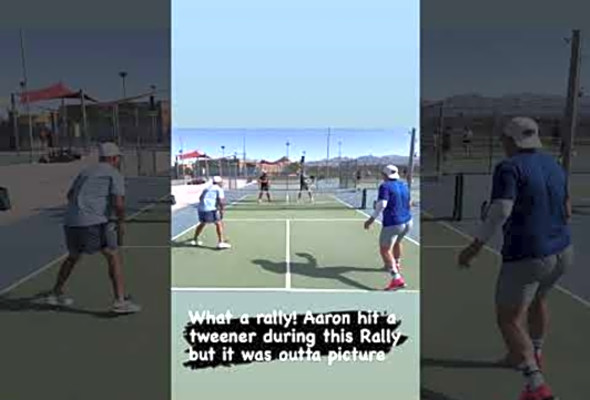 What A Rally #pickleball #Highlights #Sports #Fun #action