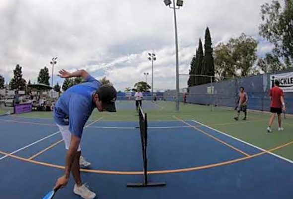 2019 USAPA West Regional Men&#039;s 5.0 19 DJ Young Magicman Coyle Aaron Donofrio Beau Kojima Game 1