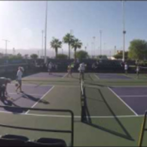 2018 Pickleball Nationals MXD 3.5 50 4th RD Game 2 of 3