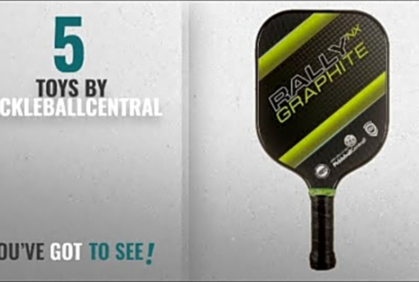 Top 10 Pickleballcentral Toys 2018: Rally NX Graphite Pickleball Paddle (Green) - Nomex Honeycomb