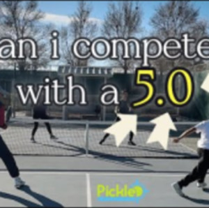 i played against a 5.0 pickleball player in las vegas - 2025