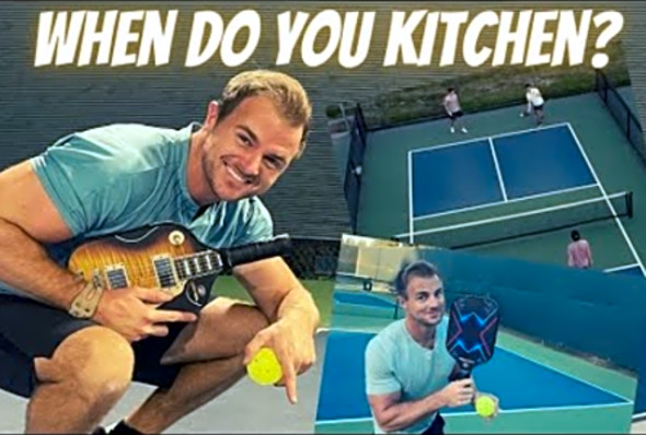 When to Come to The Kitchen in Pickleball