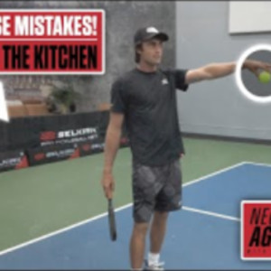 Playing a Pickleball Banger: Getting to the Kitchen Line