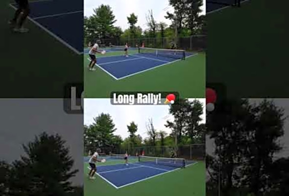 Awesome Rally! #pickleball #fyp #shorts #foryou #foryoupage
