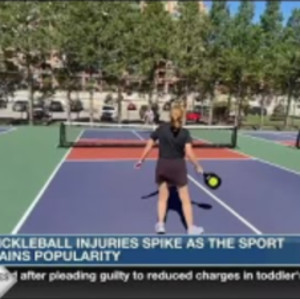 Pickleball injuries spike as the sport gains popularity, doctors say