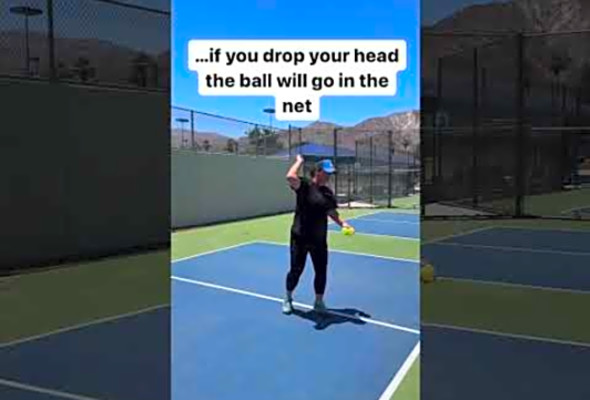 Two Tips For A Great Pickleball Overhead