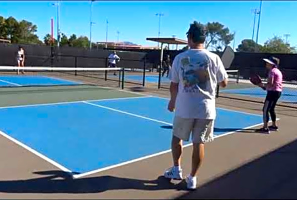 PICKLEBALL WITH CALIFORNIA VISITORS - 9/30/2021