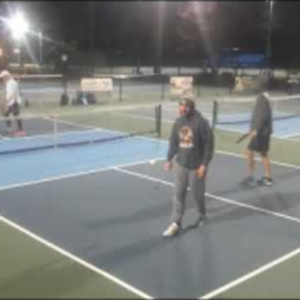NOTHING GETS PAST HIS FAST HANDS! 4.5 Pickleball Rec Game at Midway Park...