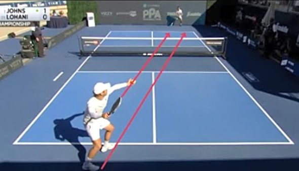 Ben Johns&#039; Pickleball Serve - Analyzed