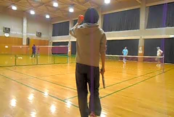(,Pickleball 2018.3.21)played with Anne and Suzie from USA at Hachioji, Tokyo, Japan