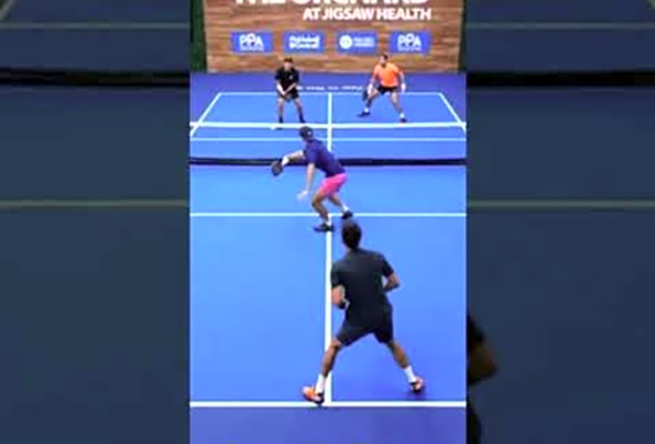 Daaaaaang Fast hands! #pickleball #pickleballhighlights #benjohns #sports
