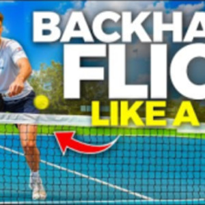 How to Hit a Backhand Flick in Pickleball Like the Pros!