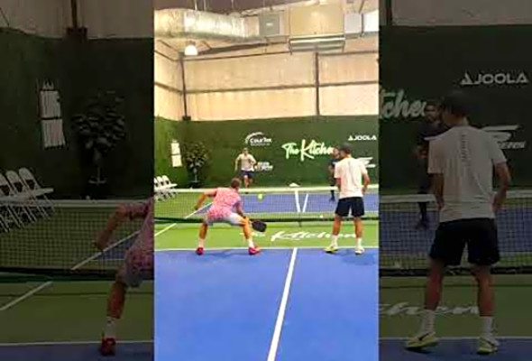 Crazy pickleball dinks