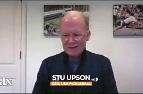 USA Pickleball CEO, Stu Upson Featured on NBCLX