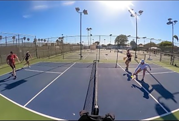 Games at Tyson McGuffin Pickleball Camp