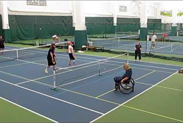2018 TX Open Pickleball Wheelchair/Prosthetics Exhibition